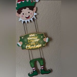 Wooden Sign Decor with Lights